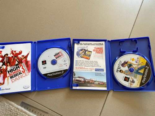 2 x PS2 Games - High School Musical and SING IT - Cheap