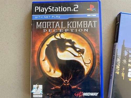 PS2 x 2 - Mortal Kombat Deception and Grand Theft Auto 3