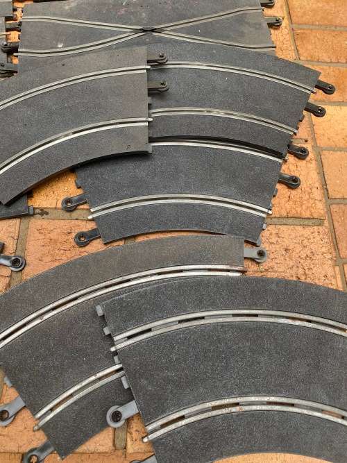 Nice set of scalextric tracks - cheap - see pics