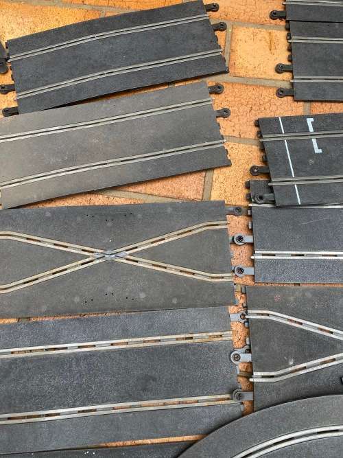 Nice set of scalextric tracks - cheap - see pics