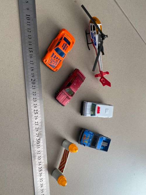 Nice set of steel cars and toys - 2 are vintage majorette