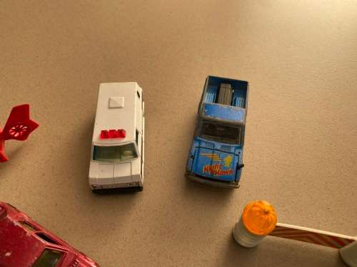 Nice set of steel cars and toys - 2 are vintage majorette