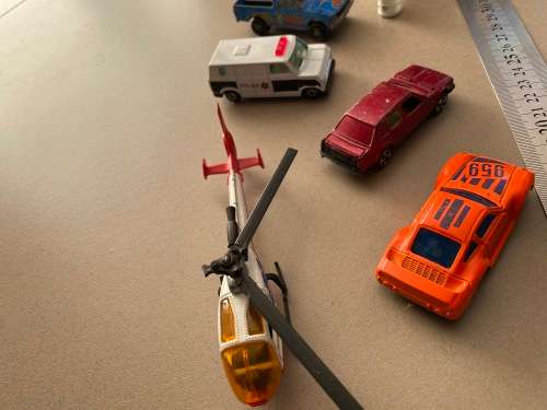 Nice set of steel cars and toys - 2 are vintage majorette