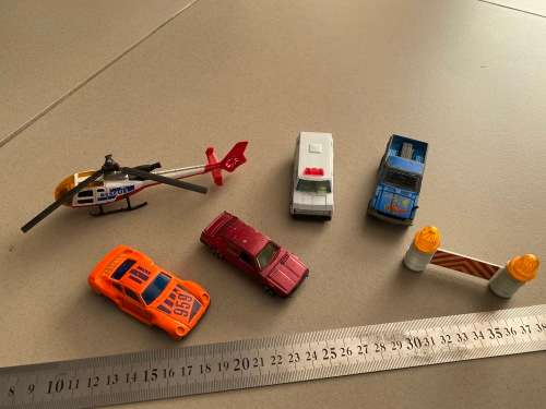 Nice set of steel cars and toys - 2 are vintage majorette