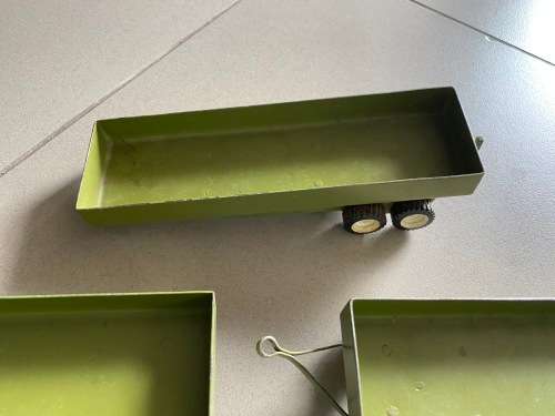 Amazing and heavy steel trailers - very nice - vintage and solid