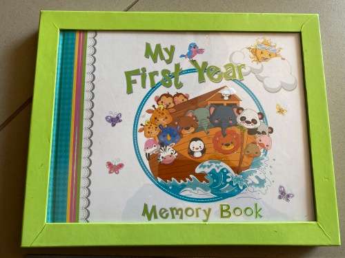 My First Year Memory Book - excellent and new - nice gift