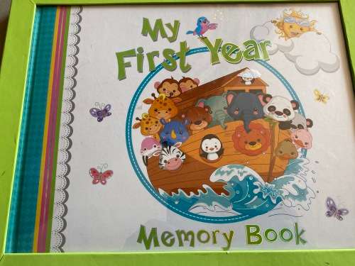 My First Year Memory Book - excellent and new - nice gift