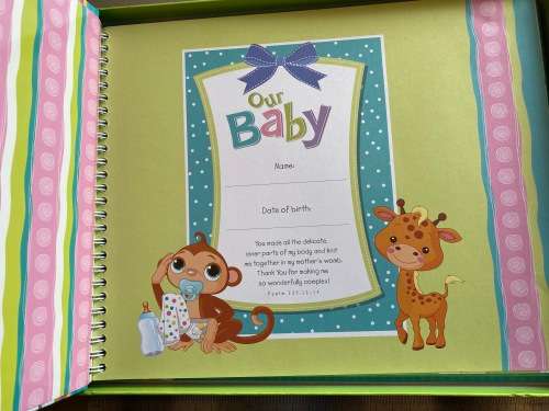 My First Year Memory Book - excellent and new - nice gift