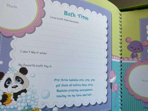 My First Year Memory Book - excellent and new - nice gift