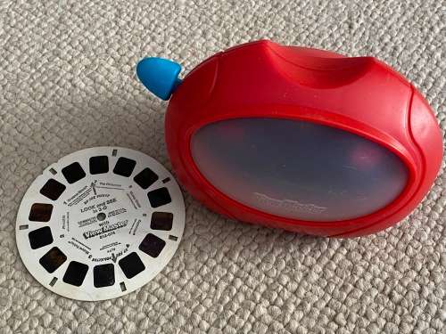 Viewmaster machine with reel - cheap - 1998 and made in Italy
