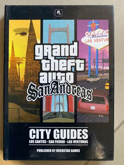 Grant Theft Auto San Andreas - Book with disc - GTA