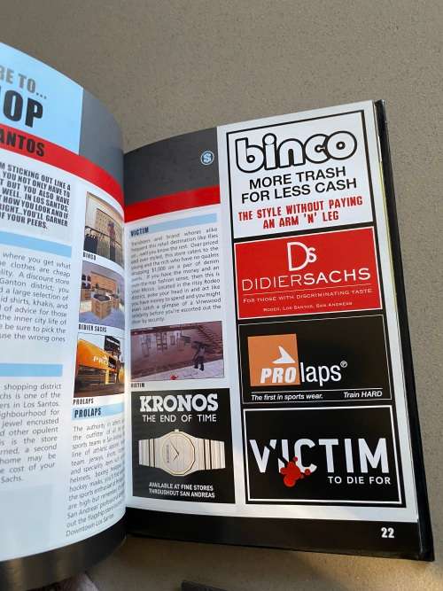 Grant Theft Auto San Andreas - Book with disc - GTA