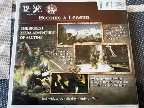 Nintendo Wii Legend of Zelda