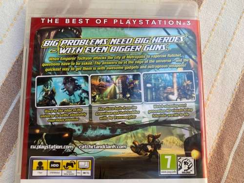 PS3 Ratchet and Clank Tools of Destruction