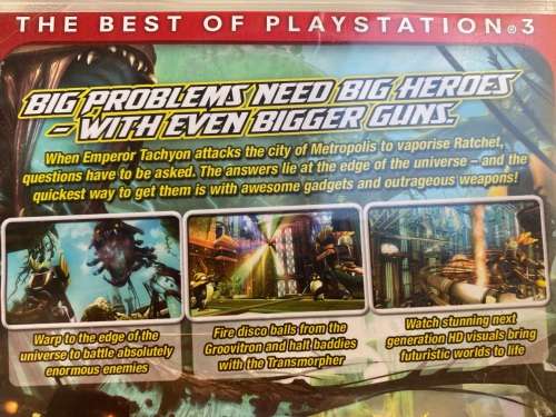 PS3 Ratchet and Clank Tools of Destruction