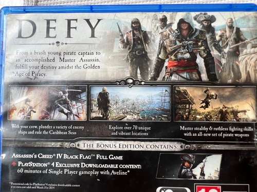 Assassins Creed Black Flag PS4