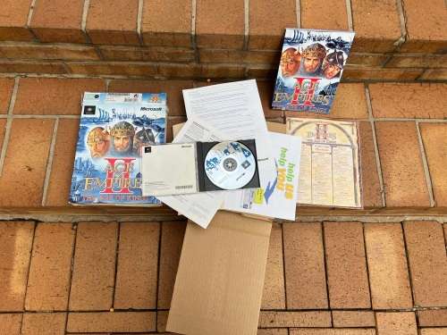 Big Box Age of Empires II game - rare and nice