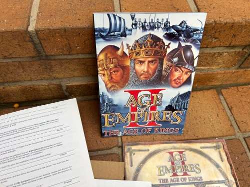 Big Box Age of Empires II game - rare and nice