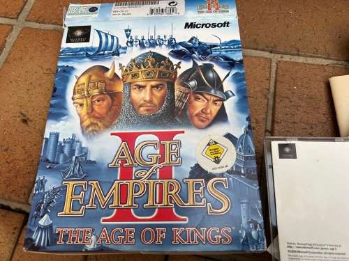 Big Box Age of Empires II game - rare and nice