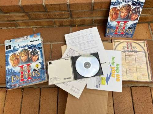 Big Box Age of Empires II game - rare and nice