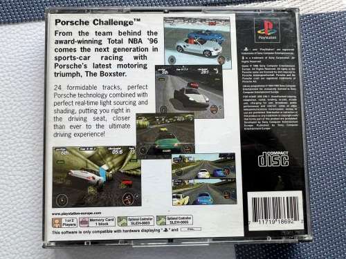 PS1 rare and collectable Porsche Challenge