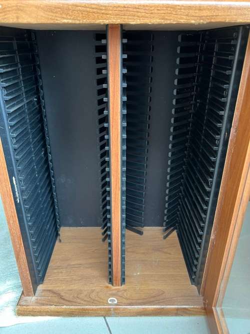 Lovely Boxed cabinet for CDs - cheap