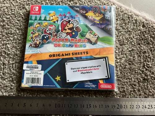 Nintendo Switch Mario Origami