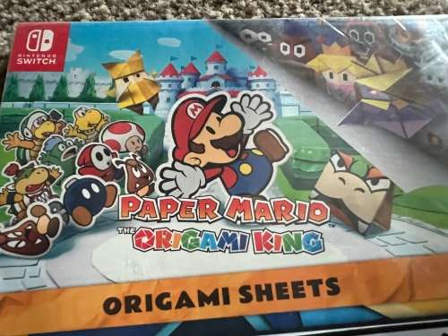 Nintendo Switch Mario Origami