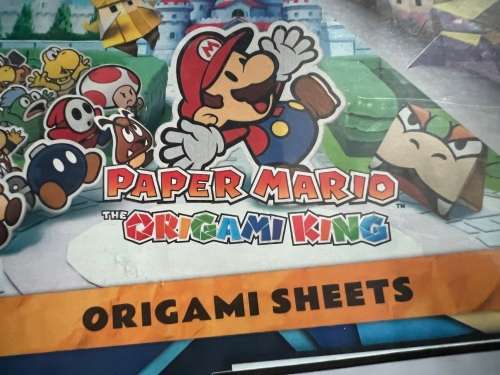 Nintendo Switch Mario Origami