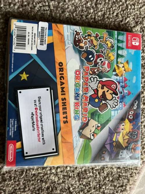 Nintendo Switch Mario Origami