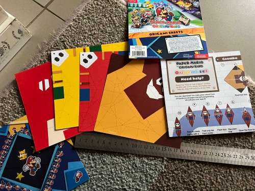 Nintendo Switch Mario Origami