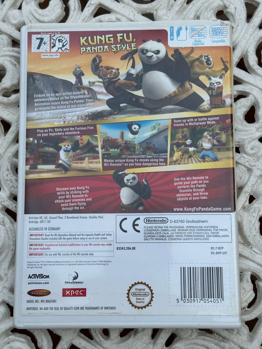 Wii Kung Fu Panda