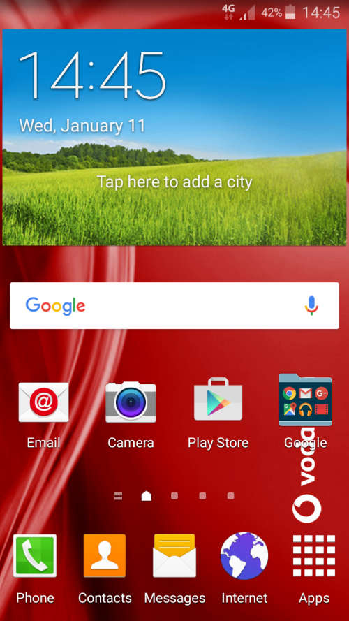 Samsung Galaxy S5 Mini  Electic BLUE