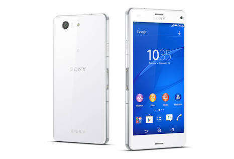 White Sony Xperia Z3 Compact - 20 MP 4.6" 2 GB Ram