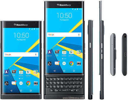 New Condition Black Blackberry Priv (Android 6 5,4" 3 GB Ram 18 MP Camera)