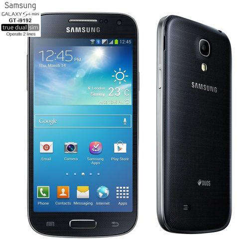 Brand New Samsung Galaxy S4 Mini Duos GT-I9192 (Local Stock) 3G 8GB Black