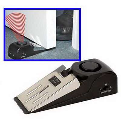 Door Stop Wedge Alarm for Home and Travel
