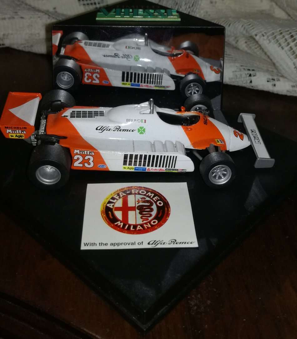 F1 Formula1 Alfa Romeo 179B Bruno Giacomelli 1981 Vitesse Limited Edition