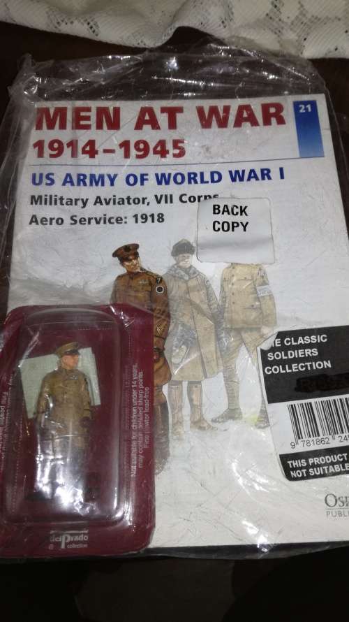 Delprado Men At War #21 US Army of World War One Military Aviator