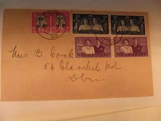 Union (1947) Royal Visit FDC