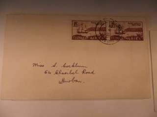 Union (1949) - Centenary Of Landing of British Settlers FDC