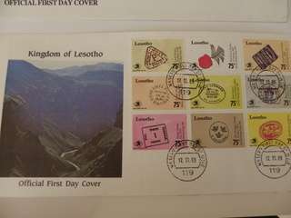 Lesotho (1989) - World Stamp Expo
