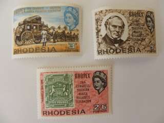 Rhodesia (1966) - Congress of SA Philatelic Federation Mint Set