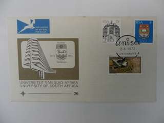 RSA 1.26 (1973) - Centenary of Unisa FDC
