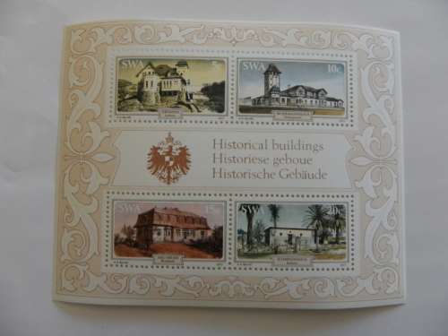 SWA S01 (1977) - Historic Houses Mint Miniature Sheet