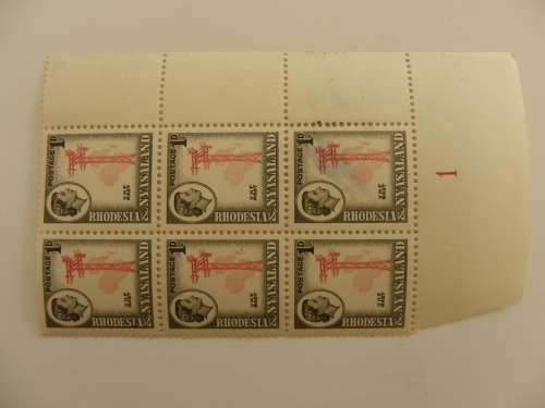 Rhodesia (1959) - Definitive Set Mint Block