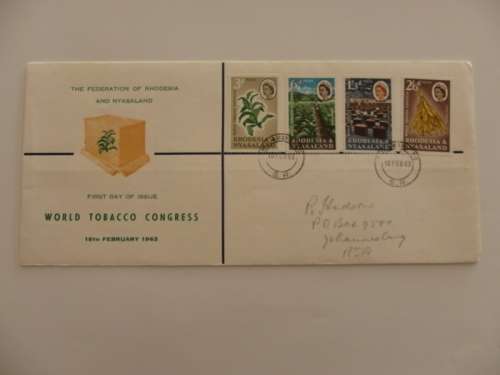Rhodesia (1963) - World Tobacco Congress FDC