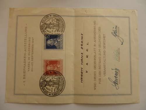 Germany (1947) - Special Date Cancellation