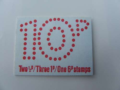 Great Britain Mint Stamp Booklet (2x 1/2 p, 3 x 1p & 1 x 6p)