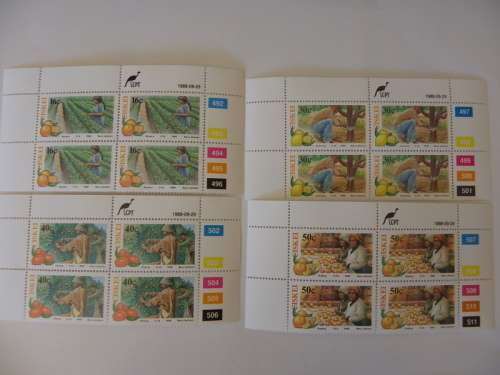 Ciskei 1.27 (1988) - Citrus Farming Mint Control Block Set
